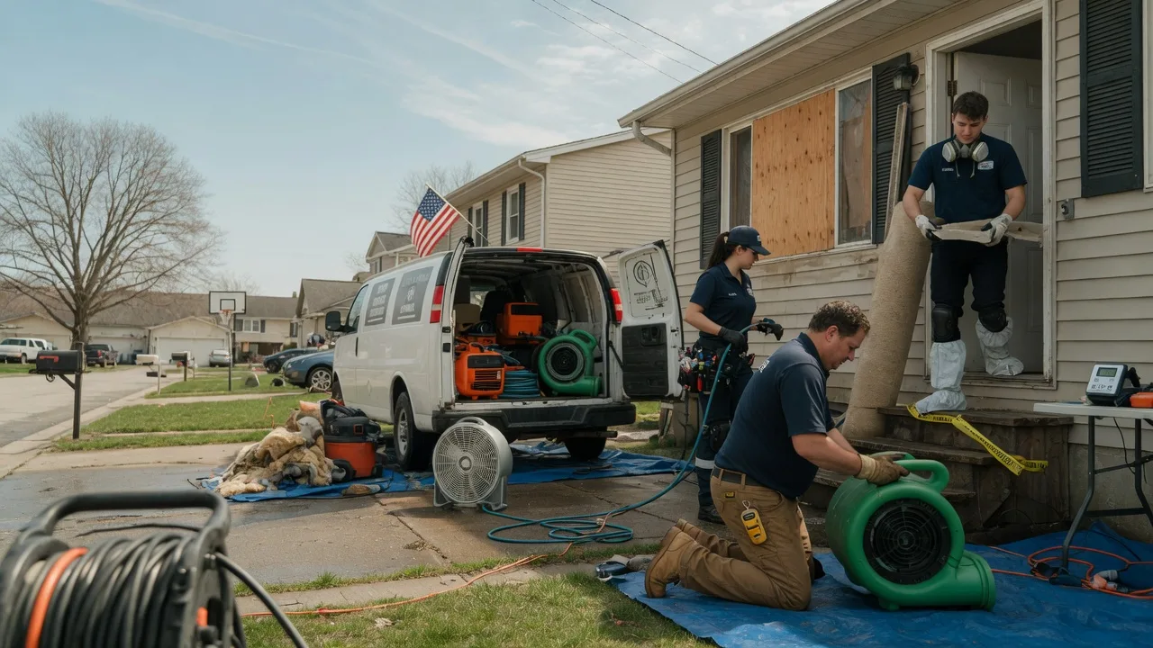 Water Damage Restoration in Black Creek, WI near me